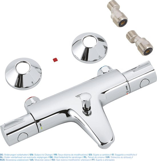 GROHE Grohtherm 800 Robinet de bain thermostatique - 15 cm