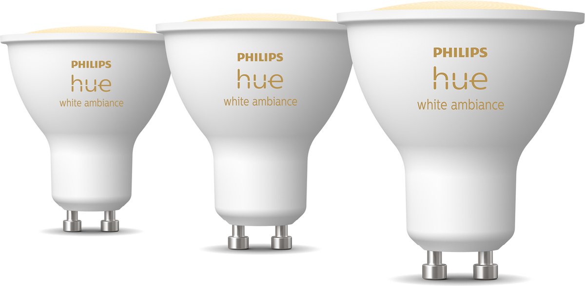 Philips Hue -White ambiance-GU10-3 pack