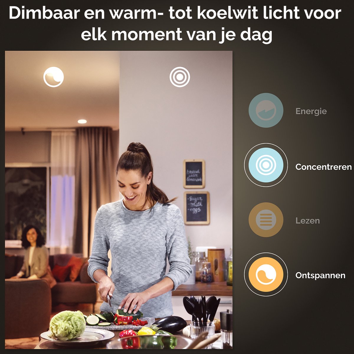 Philips Hue lampe standard - blanche et colorée - 1 paquet - E27 - 1100lm