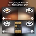 Philips Hue Centura Downlight - weißes und farbiges Licht - GU10 - Weiß - 6W - Rund - Bluetooth