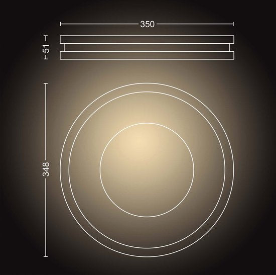 Plafonnier Philips Hue Being