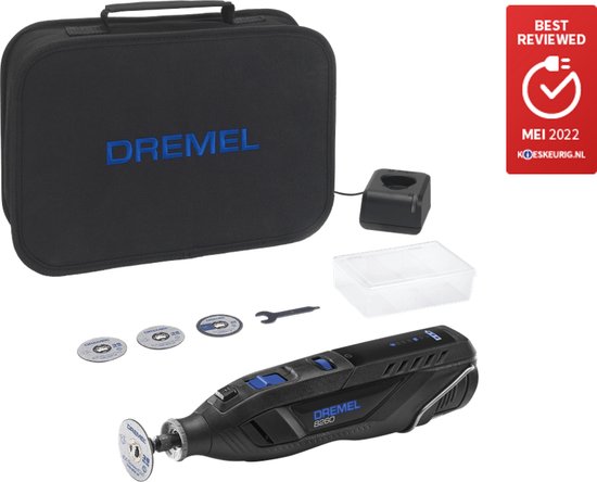 Dremel 8260 Multitool - With battery and charger - Incl. accessories