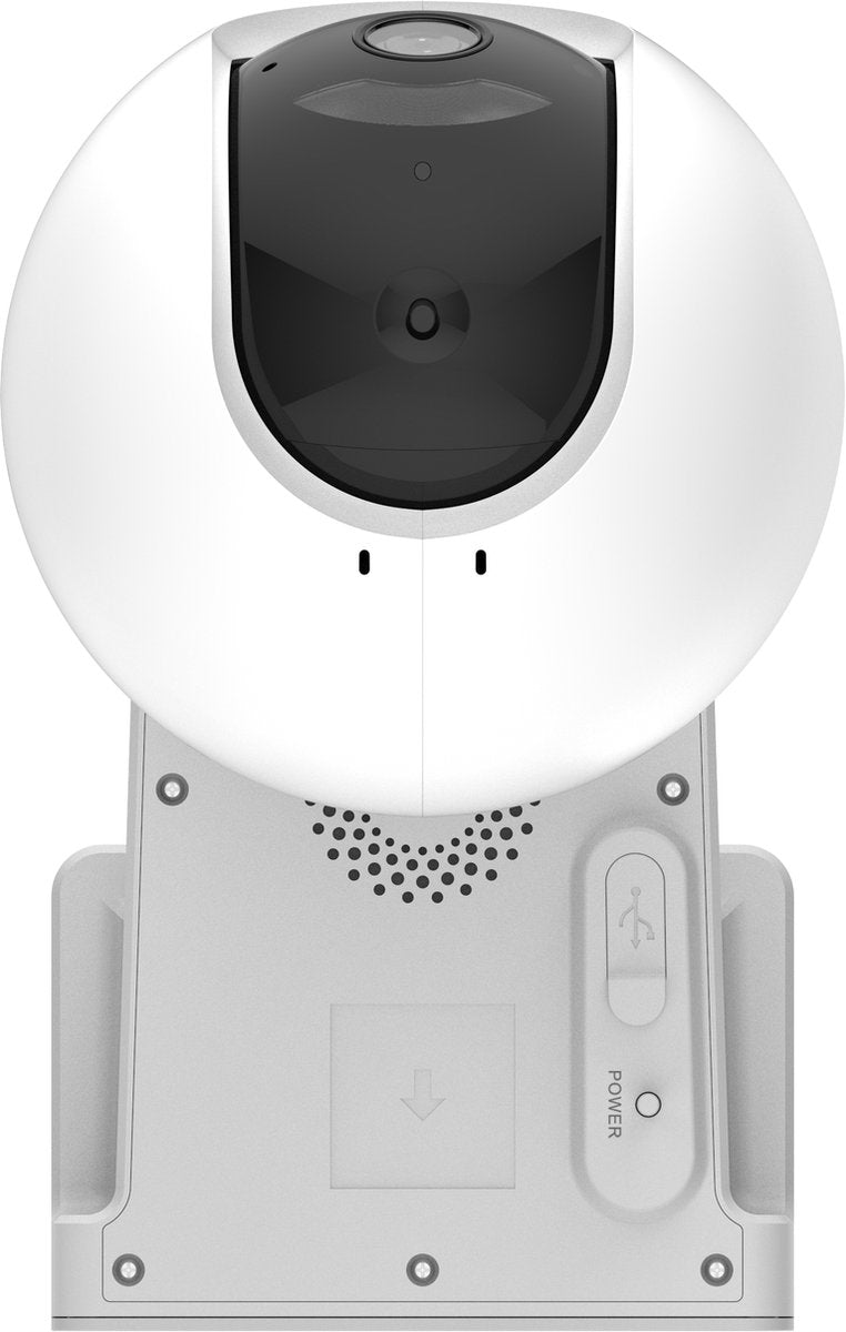 Ezviz HB8 2K+ Caméra de sécurité - Caméra autonome sur batterie - Caméra d'extérieur - Pan/Tilt Zoom - 2K - Auto tracking - Wifi - Blanc