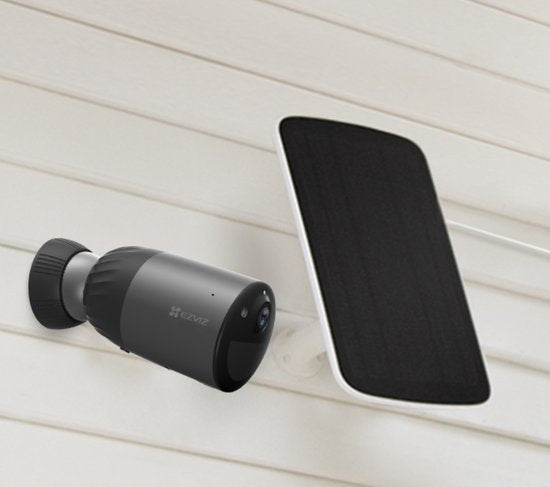 Ezviz BC1C Caméra de sécurité - 4MP - 2K- Batterie - Carte SD - Vision nocturne - Noir