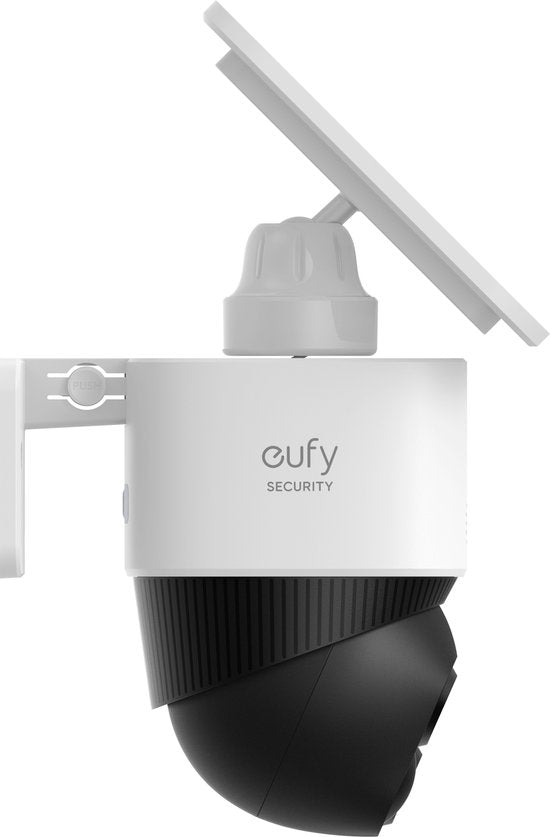 eufy Security S340 Solocamera – SoloCam - Draadloze 3K beveiligingscamera voor buiten met dual-lens, 360° dekking, geïntegreerd zonnepaneel, AI-bewegingsdetectie, compatibel met Alexa en Google Assistant