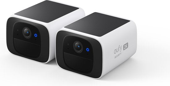 Eufy S220 SoloCam 2K Wireless Solar Security Camera - White