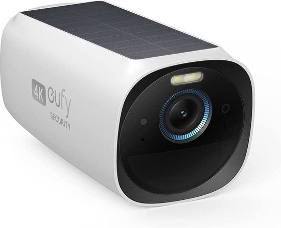 Eufy Security eufyCam 3 Expansion Camera - 4K Resolution - Integrated Solar Panel - Color Night Vision - Wireless - IP67