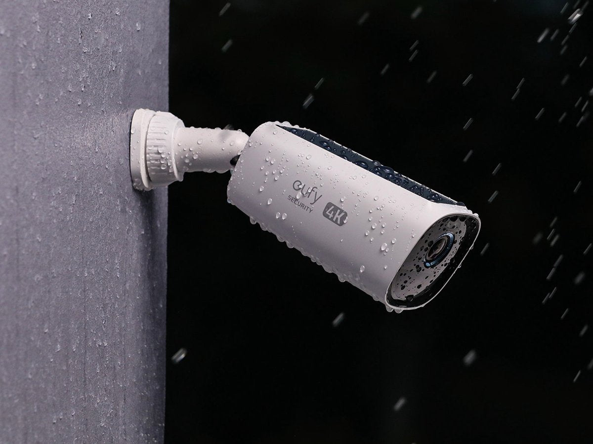 Eufy Security eufyCam 3 Expansion Camera - 4K Resolution - Integrated Solar Panel - Color Night Vision - Wireless - IP67