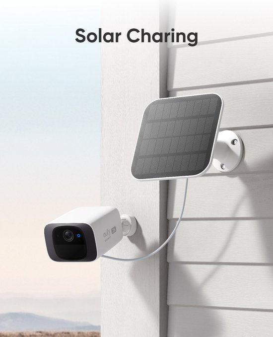 Eufy Security - SoloCam C210+ panneau solaire - caméra extérieure sans fil - 2K