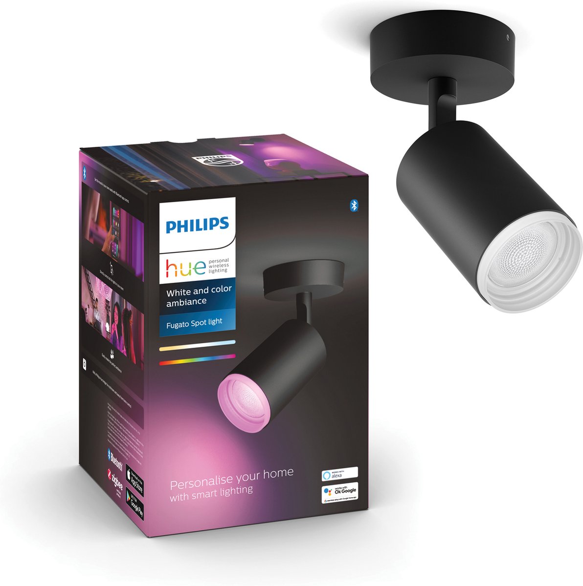 Philips Hue Fugato Opbouwspot - White and Color Ambiance