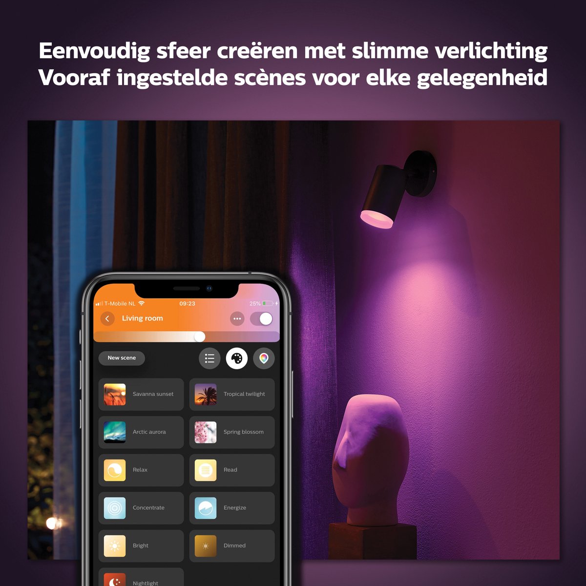 Philips Hue Fugato Opbouwspot - White and Color Ambiance