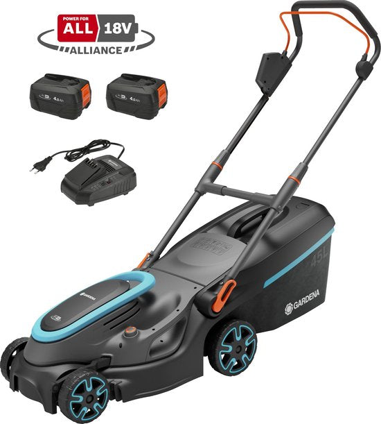 GARDENA Akku-Rasenmäher PowerMax 37/36V P4A Set – Kraftvoll & Effizient