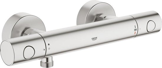 GROHE Grohtherm 1000 Cosmopolitan M - Thermostatische Brausebatterie (SuperSteel)