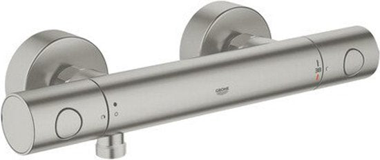 GROHE Grohtherm 1000 Cosmopolitan M - Thermostatische Brausebatterie (SuperSteel)