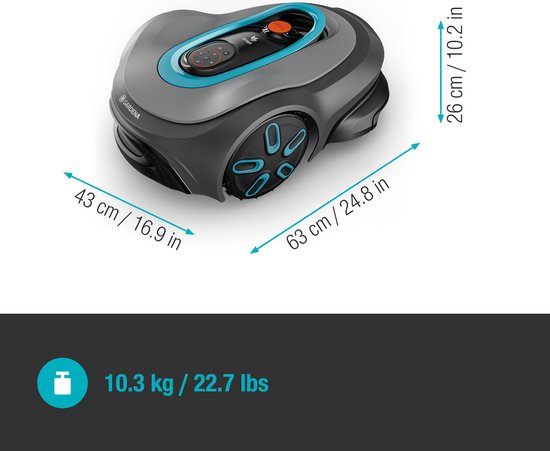 GARDENA smart SILENO max 800 robotmaaier