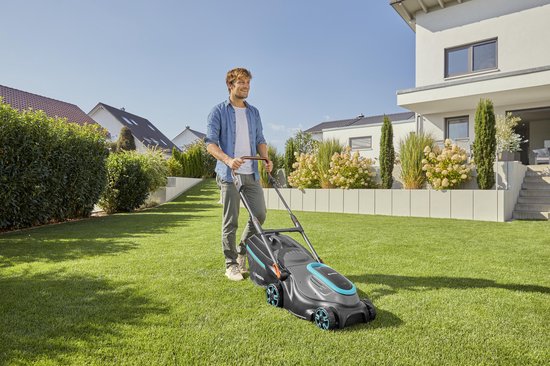 GARDENA Akku-Rasenmäher PowerMax 37/36V P4A Set – Kraftvoll & Effizient
