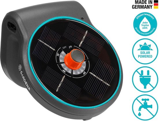 Conjunto de irrigação GARDENA Aquabloom 12 cm preto