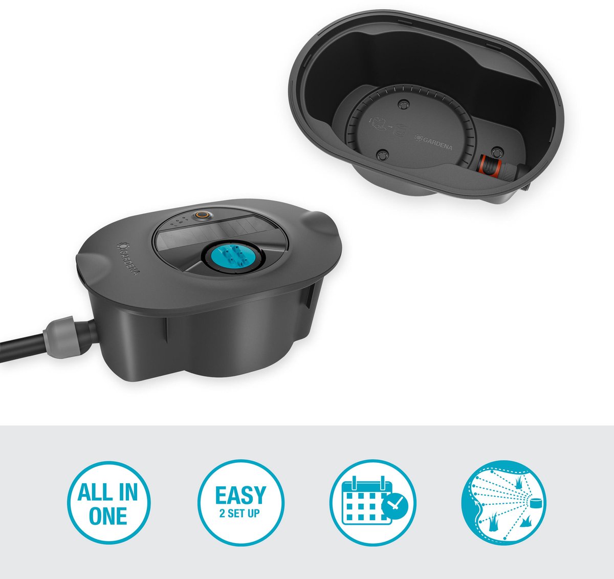 GARDENA Bewateringsset AquaPrecise ondergronds