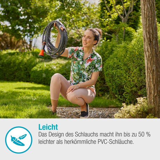 Gardena Liano™ Life Textielslang Set – 25 meter (1/2”)