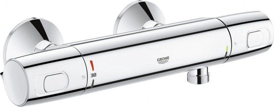 GROHE Precision Trend New Robinet de douche thermostatique - 12 cm - Chrome