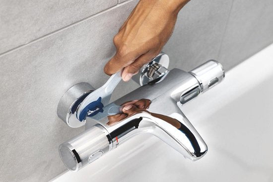 GROHE Precision Trend New Robinet de douche thermostatique - 12 cm - Chrome