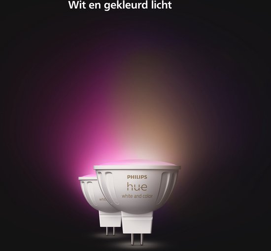 Philips Hue White and Color Ambiance MR16 Spot (lot de 2)