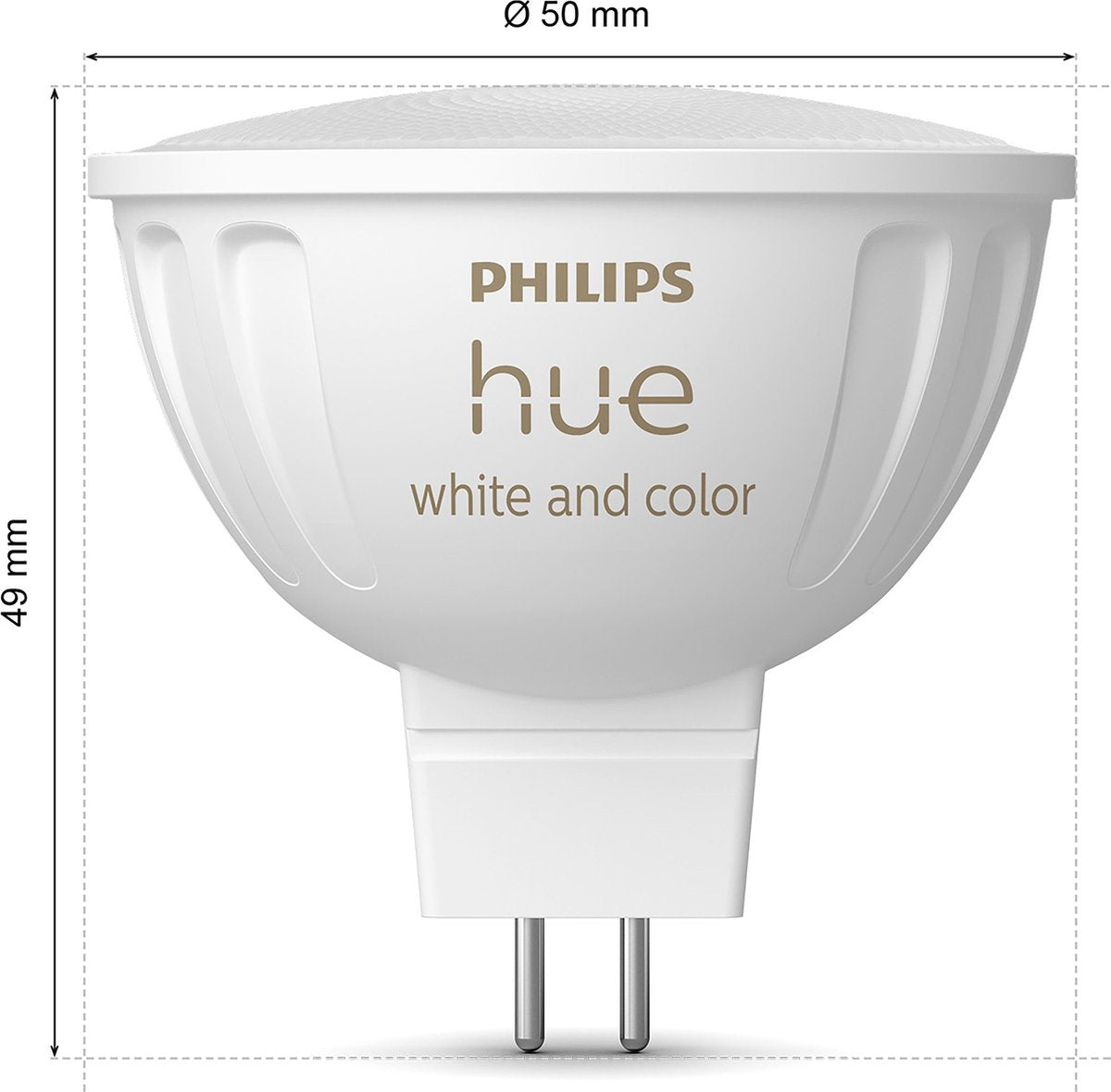 Philips Hue White and Color Ambiance MR16 Spot (paquet de 1)