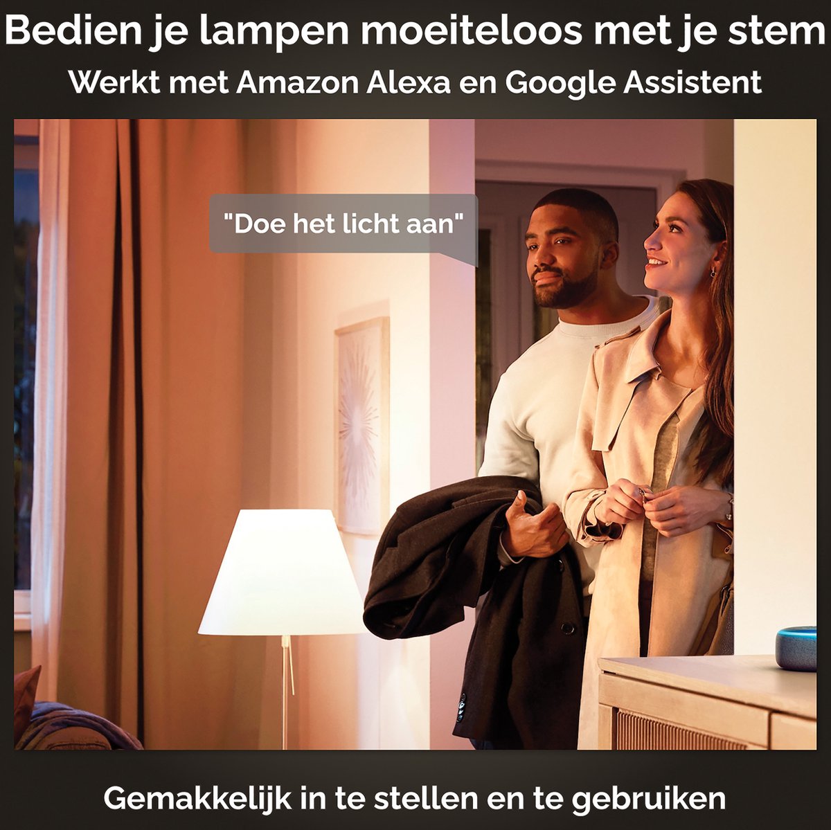 Philips Hue Slimme Lichtbron GU10 Spot - warmwit licht - 5,7W - Bluetooth