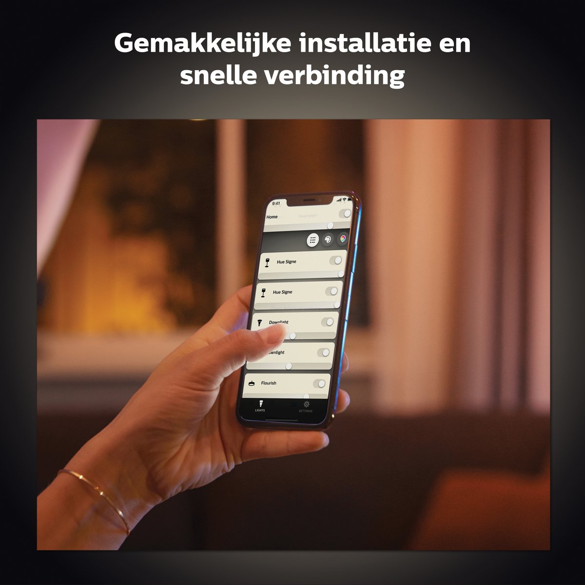 Philips Hue Slimme Lichtbron GU10 Spot - warmwit licht - 5,7W - Bluetooth
