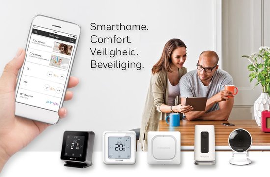 Termostato inteligente Honeywell Lyric T6 branco - com fio