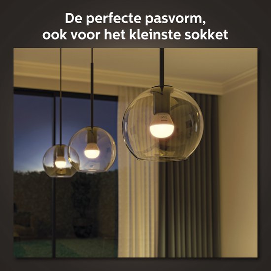 Philips Hue kogellamp - wit en gekleurd licht - 1-pack - E14