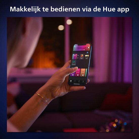 Philips Hue kogellamp - wit en gekleurd licht - 1-pack - E14