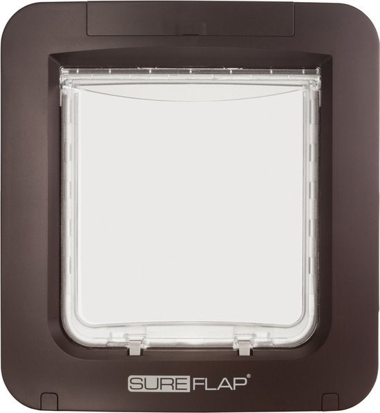 SureFlap Microchip Huisdierluik L - Bruin - 18 x 17 cm