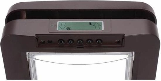 SureFlap Microchip Huisdierluik L - Bruin - 18 x 17 cm