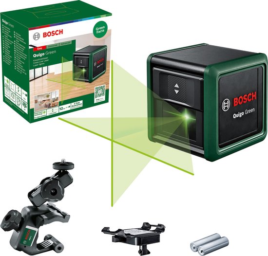 Bosch Quigo Green Cross Line Laser