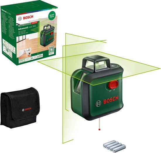 Bosch AdvancedLevel 360 - Laser à croix laser 360