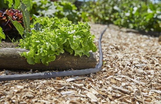De Gardena Liano™ 15m Textielslang met Broes Set