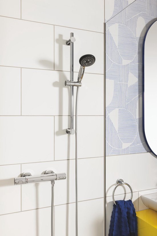 Die GROHE Precision Feel Thermostat-Brausebatterie