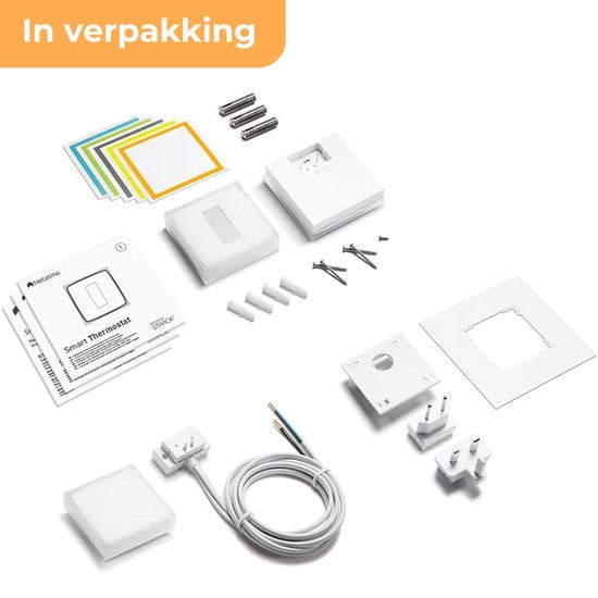 Netatmo Slimme Thermostaat - Smart Thermostaat - Draadloos - Wit