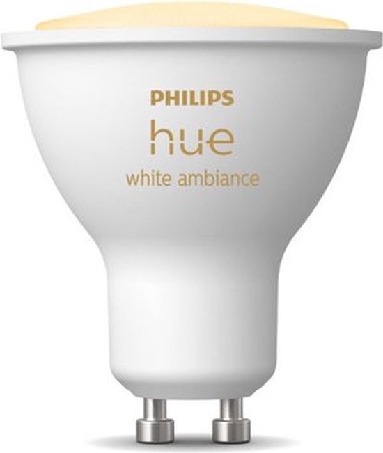 Philips Hue Slimme Lichtbron GU10 Spot - warm tot koelwit licht - 5W - Bluetooth