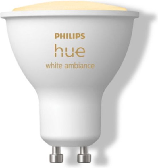 Philips Hue Slimme Lichtbron GU10 Spot - warm tot koelwit licht - 5W - Bluetooth