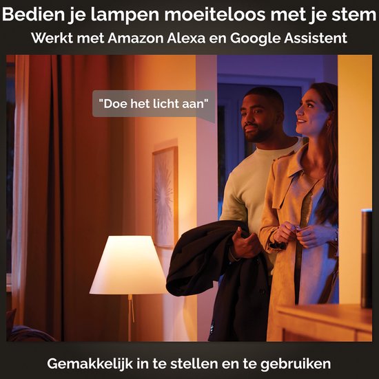 Philips Hue Slimme Lichtbron GU10 Spot - warm tot koelwit licht - 5W - Bluetooth