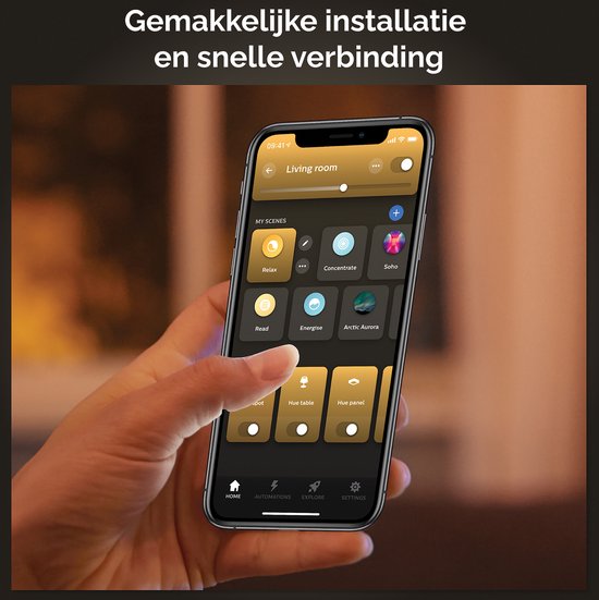 Philips Hue Slimme Lichtbron GU10 Spot - warm tot koelwit licht - 5W - Bluetooth