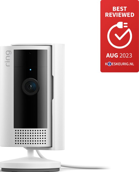 Ring Indoor Camera (2nd generation) - Blanc | Caméra de sécurité intelligente