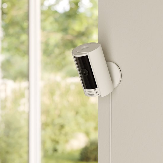 Ring Stick Up Cam Battery - Wireless Security Camera (White)