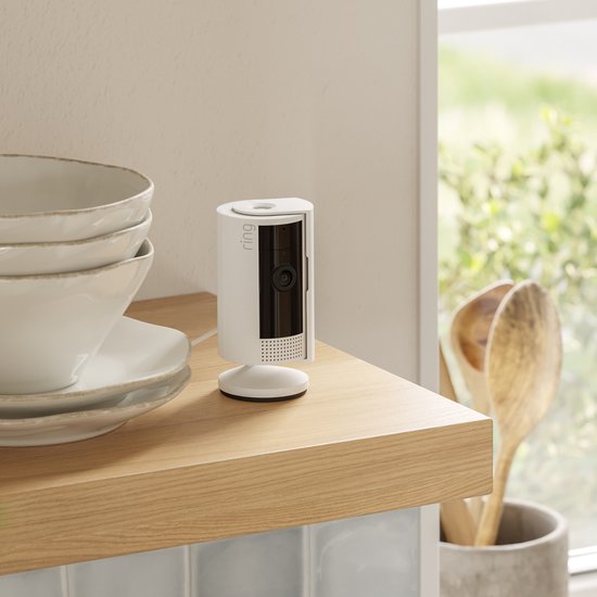 Ring Stick Up Cam Battery - Wireless Security Camera (White)