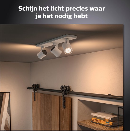 Philips Hue Runner 3-light Spot White - Éclairage intelligent avec variateur de lumière