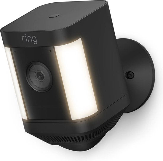Ring Spotlight Cam Plus -Plug-in- Akku-Überwachungskamera - Schwarz