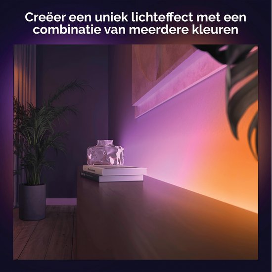 Philips Hue gradient lightstrip 1 meter uitbreiding - White and Color Ambiance - Bluetooth
