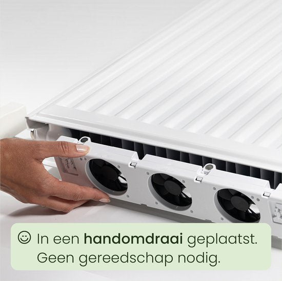 SpeedComfort Heizkörperlüfter-Erweiterungsset - Energieeffizient-Weiß